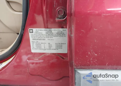 2008 Saturn Vue 4-Cyl Xe z USA, uszkodzony, nr VIN 3GSCL33P98S721831